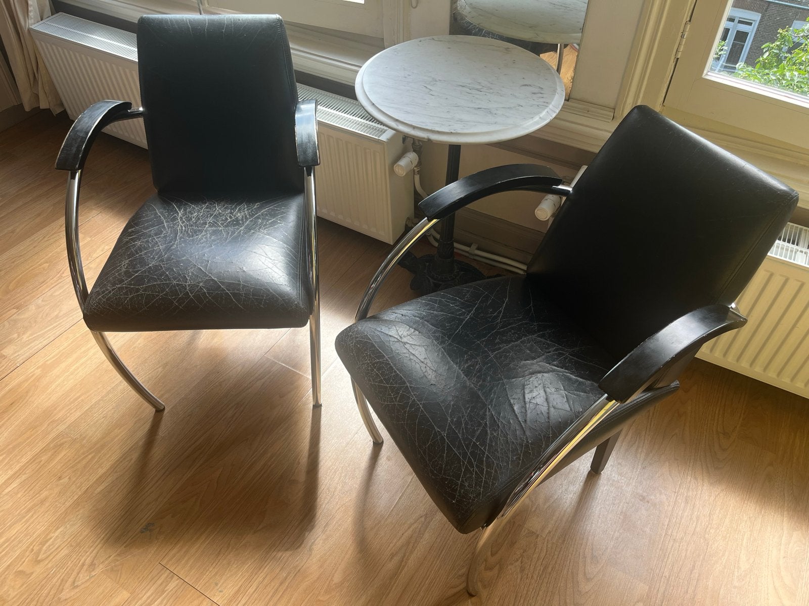 Set van 2 Gelderland 5480 fauteuils design Jan des Bouvrie, Ophalen