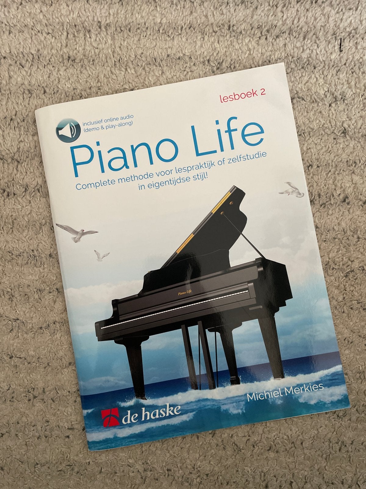 Piano Life Lesboek 2 - Complete methode voor pianoles, Les of Cursus, Ophalen of Verzenden, Zo goed als nieuw, Piano
