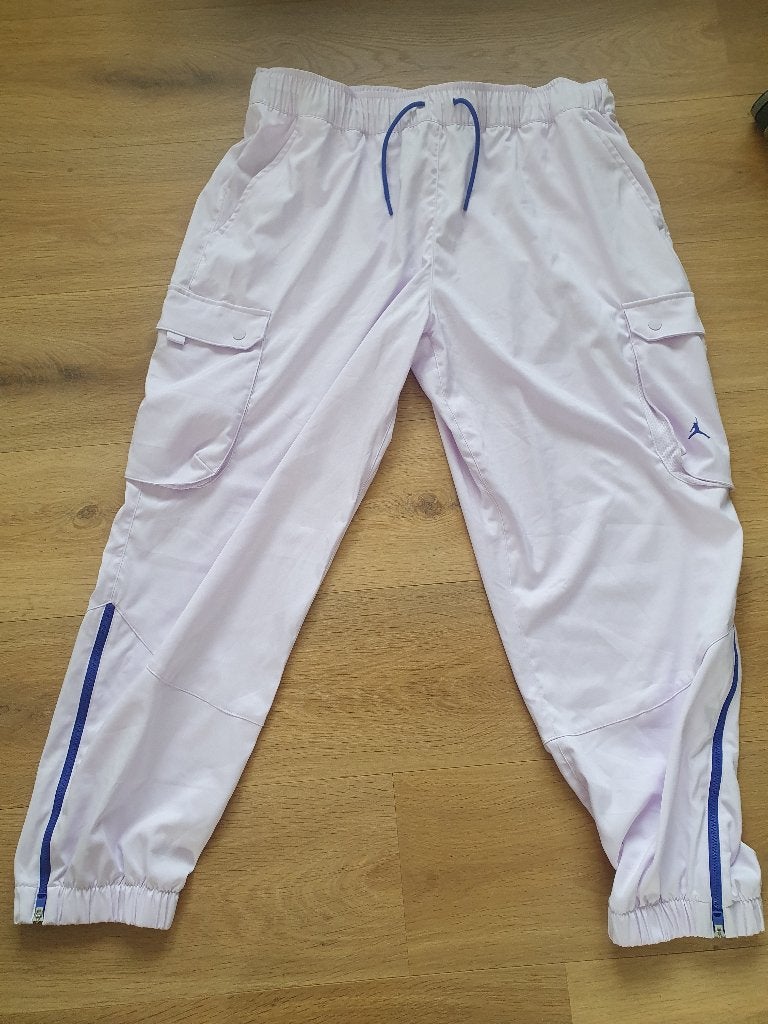 Jordan Trainingsbroek Lila met Cargo Zakken - Maat XL, Paars, Maat 46/48 (XL) of groter, Ophalen of Verzenden, Zo goed als nieuw