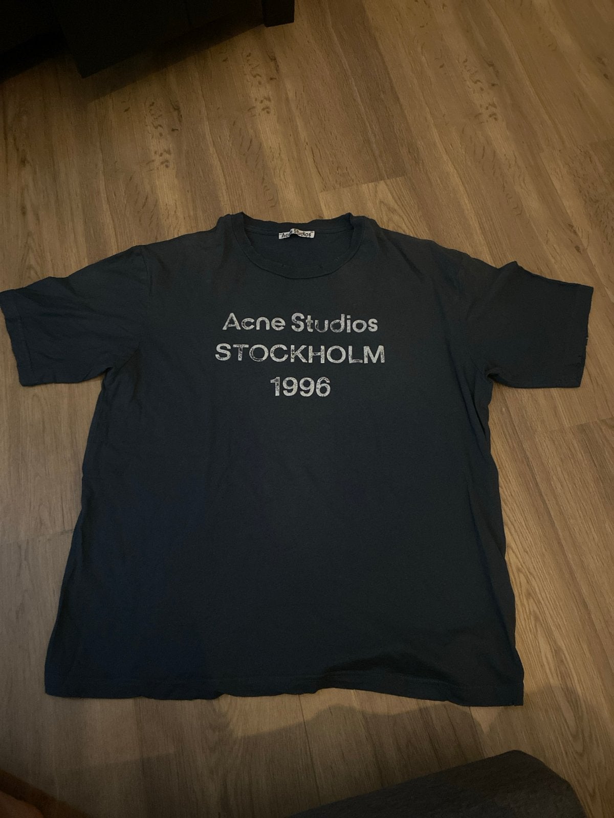 Acne Studios T-shirt Maat M, Ophalen of Verzenden, Gedragen, Maat 48/50 (M), Blauw