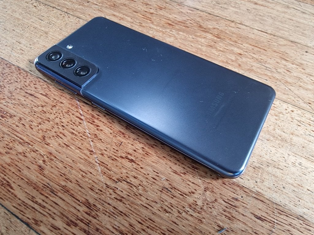 Samsung Galaxy S21, 5G met schermschade, zwart, Gebruikt, Zwart, Touchscreen, Ophalen of Verzenden
