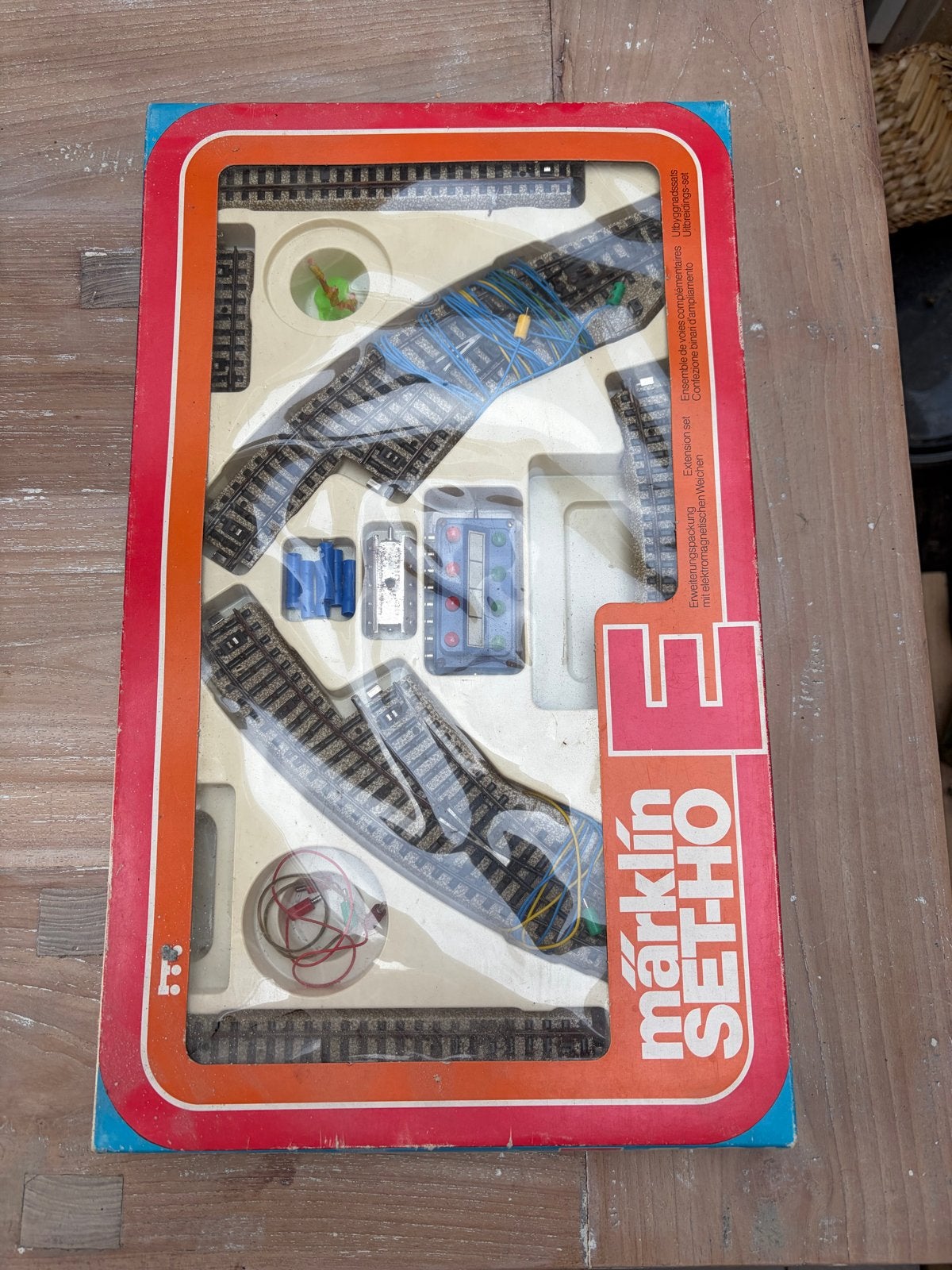 Märklin Set HO S en 12 - Treinset met Rails en Accessoires, Wisselstroom, Ophalen of Verzenden, Märklin, Gebruikt