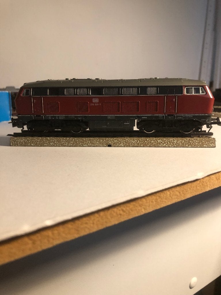 Märklin diesellolomotief 3075, Hobby en Vrije tijd, Wisselstroom, Gebruikt, Wagon, Ophalen of Verzenden