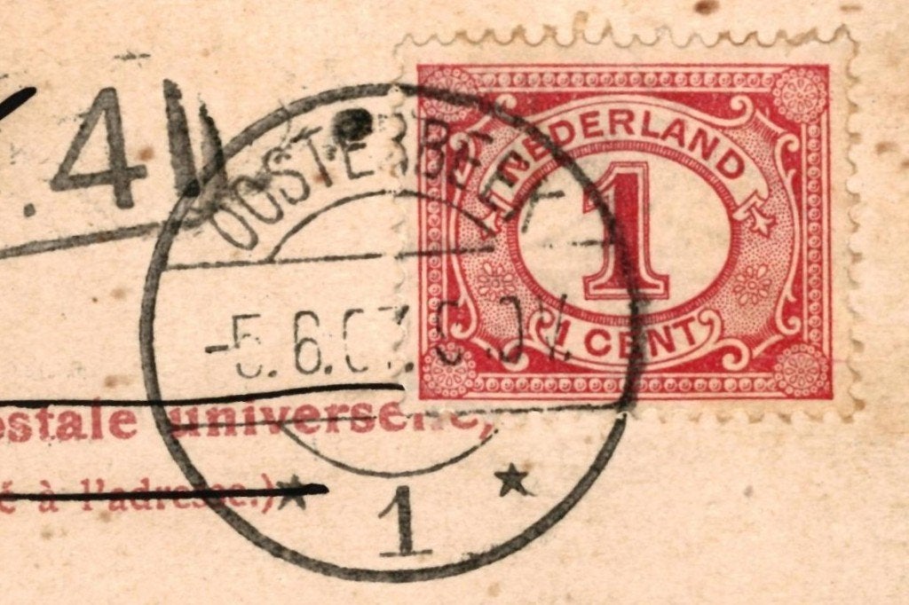 939748 Oosterbeek Hemelscheberg 1907 Gelopen met postzegel, Ophalen of Verzenden, Voor 1920, Gelopen, Gelderland