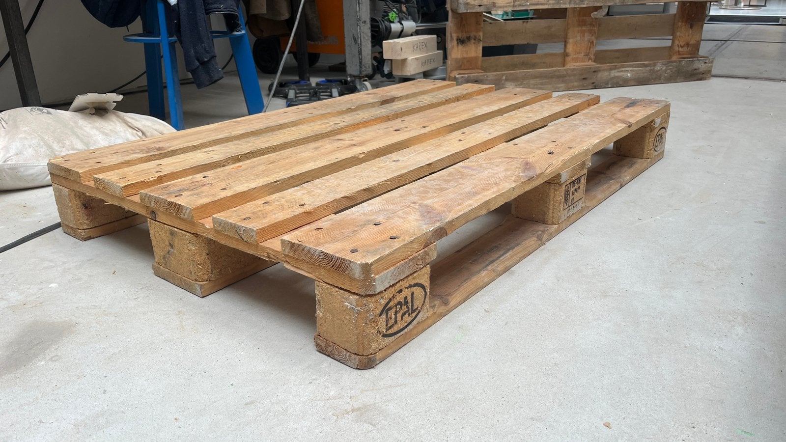 Europallets pallets, Ophalen, Zo goed als nieuw, Pallet, Minder dan 200 cm