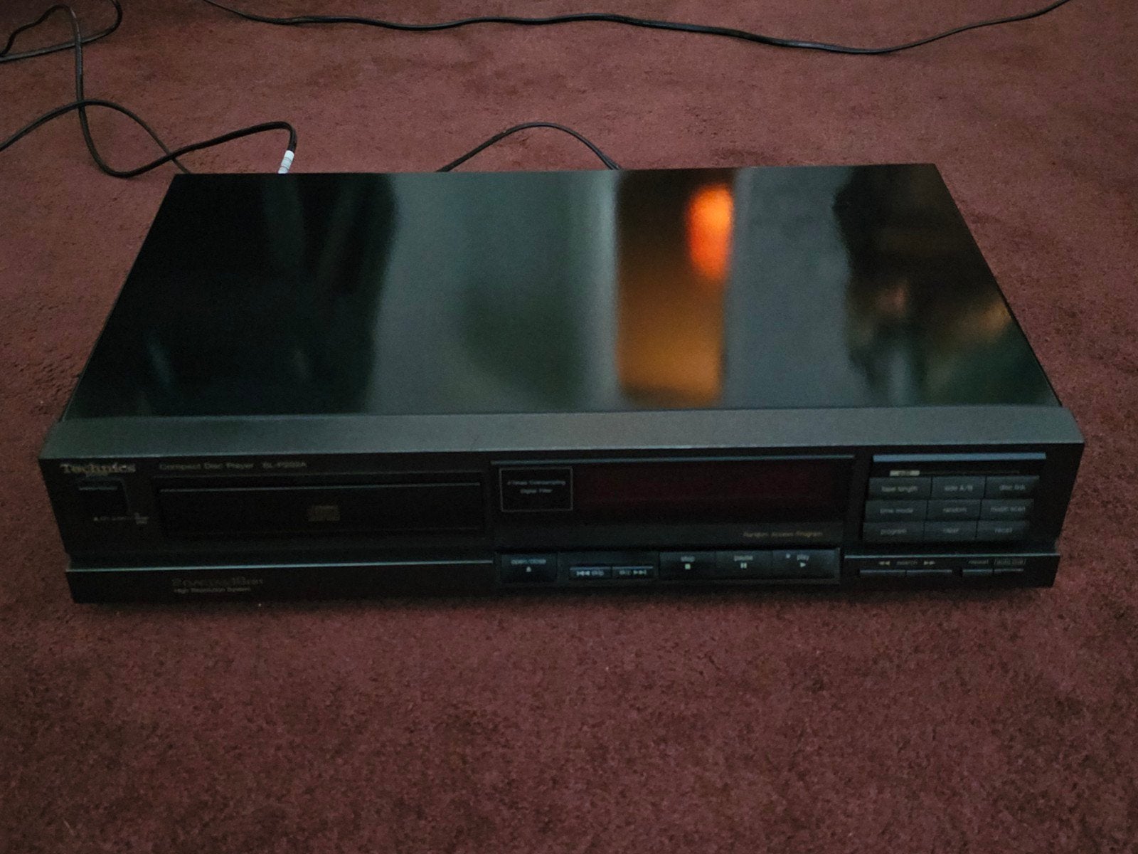Technics CD-speler SL-P202a  i.z.g.st., Ophalen of Verzenden, Gebruikt, Technics