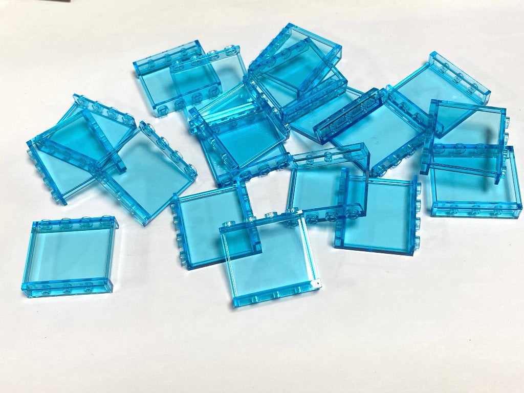 Partij nieuwe 1x4x3 Lego panelen in diverse kleuren