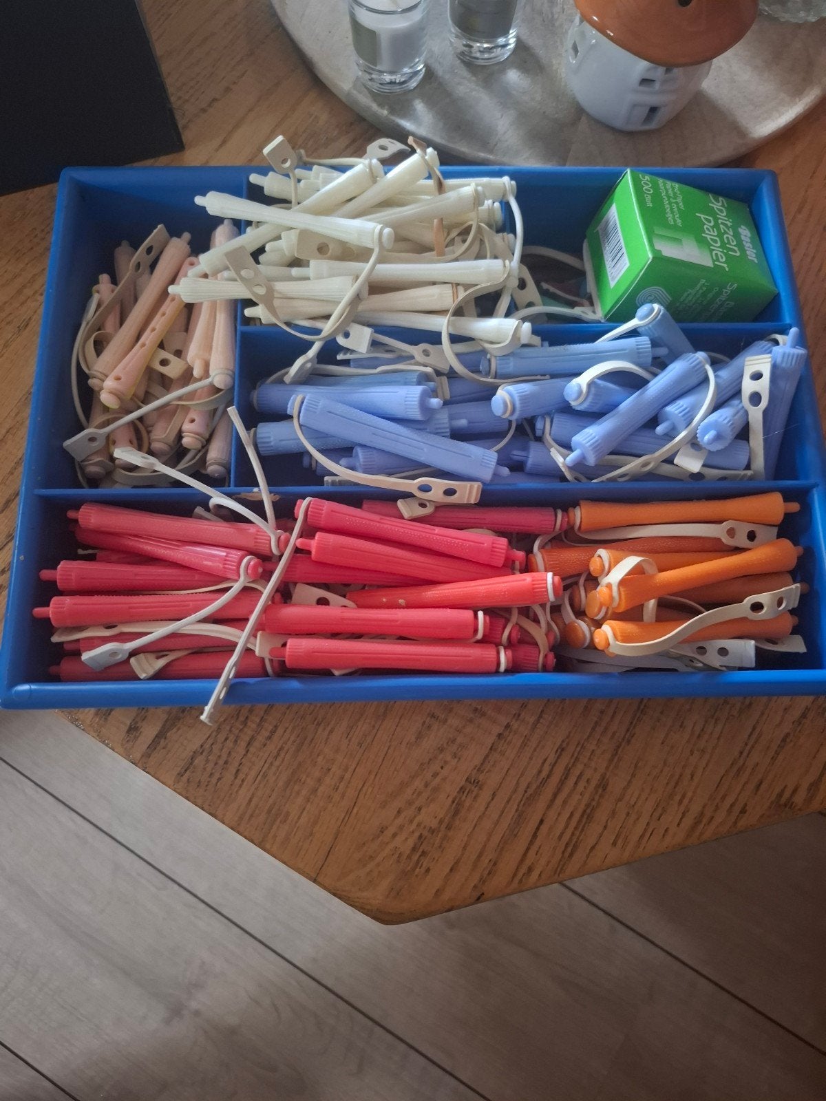 Permanent wikkels met nieuwe elastiekjes , exclusief bakjes, Verzenden, Gebruikt, Overige typen