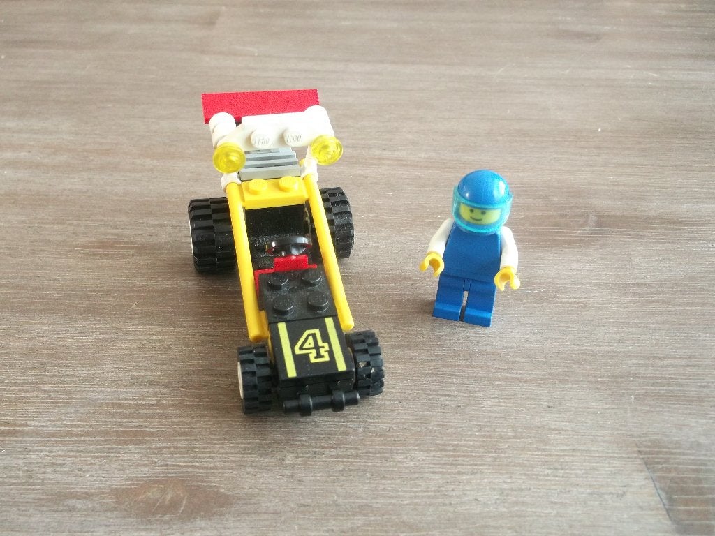 lego racers 6510 mud runner (1991), Ophalen of Verzenden, Gebruikt, Complete set, Lego