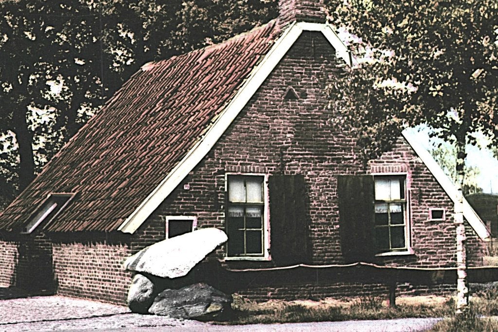 939772 Schoonoord Ingang Museum 1967 Dr Gelopen met zegel, Ophalen of Verzenden, 1960 tot 1980, Gelopen, Drenthe
