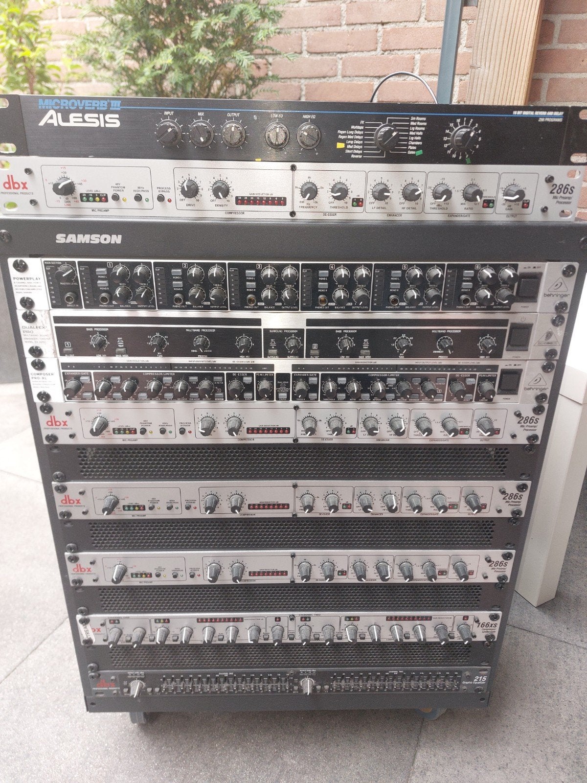 Totaalprijs € 500 div randapparatuur incl rack, Ophalen, Gebruikt, 10 tot 20 kanalen