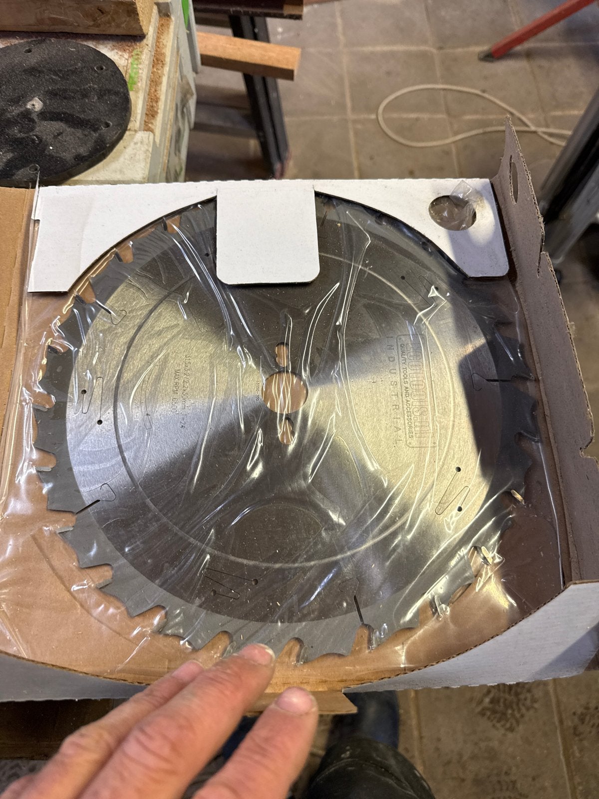 Eco tools zaagblad industrial 315mm 24 tands 30mm asgat, Ophalen, Nieuw, Cirkelzaag
