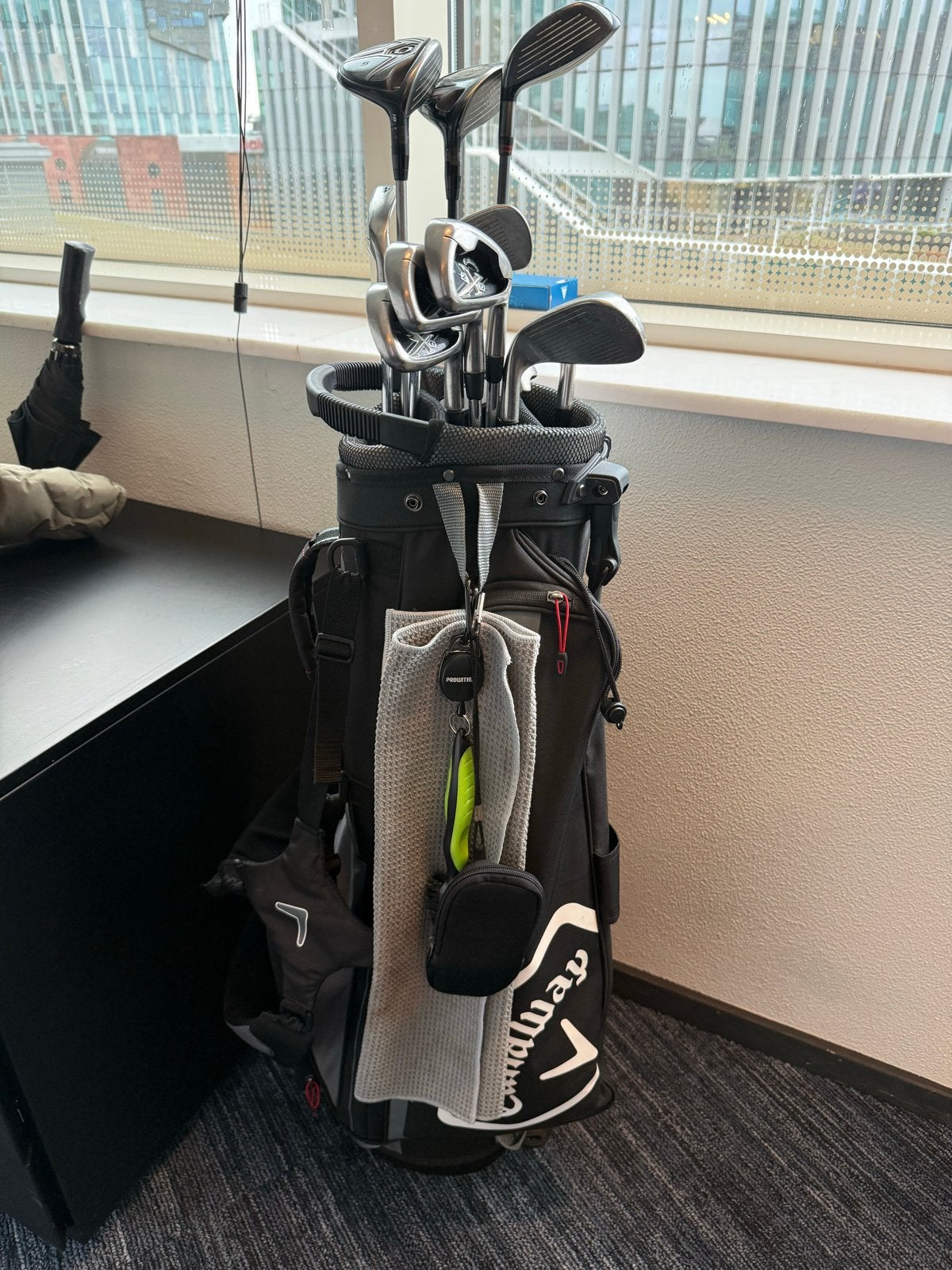 Callaway Golfset met Odyssey Putter en tas, Ophalen, Gebruikt, Set, Callaway