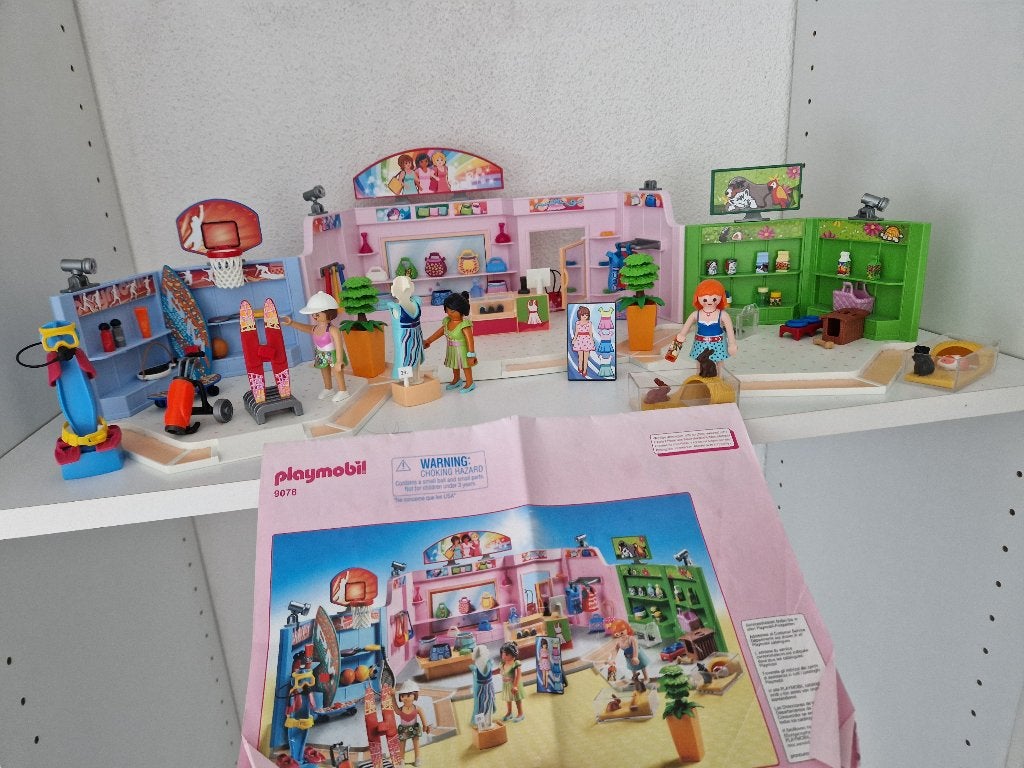 Playmobil 9078 Winkelgalerij, Kinderen en Baby's, Speelgoed | Playmobil, Gebouw, Complete set, Ophalen of Verzenden, Zo goed als nieuw