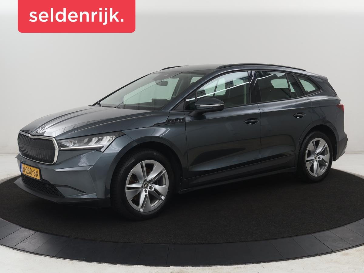 Skoda Enyaq iV 60 | SOH 93,0% | Half leder | Cruise control, Auto's, Automaat, Achterwielaandrijving, Gebruikt, Leder en Stof