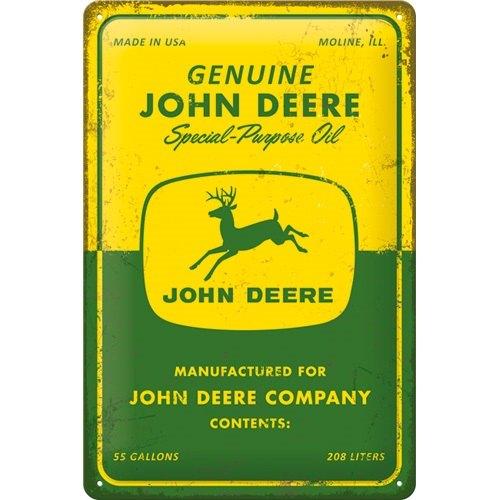 John Deere special purpose relief reclamebord van metaal, Verzamelen, Automerken, Motoren en Formule 1, Nieuw, Auto's, Ophalen of Verzenden