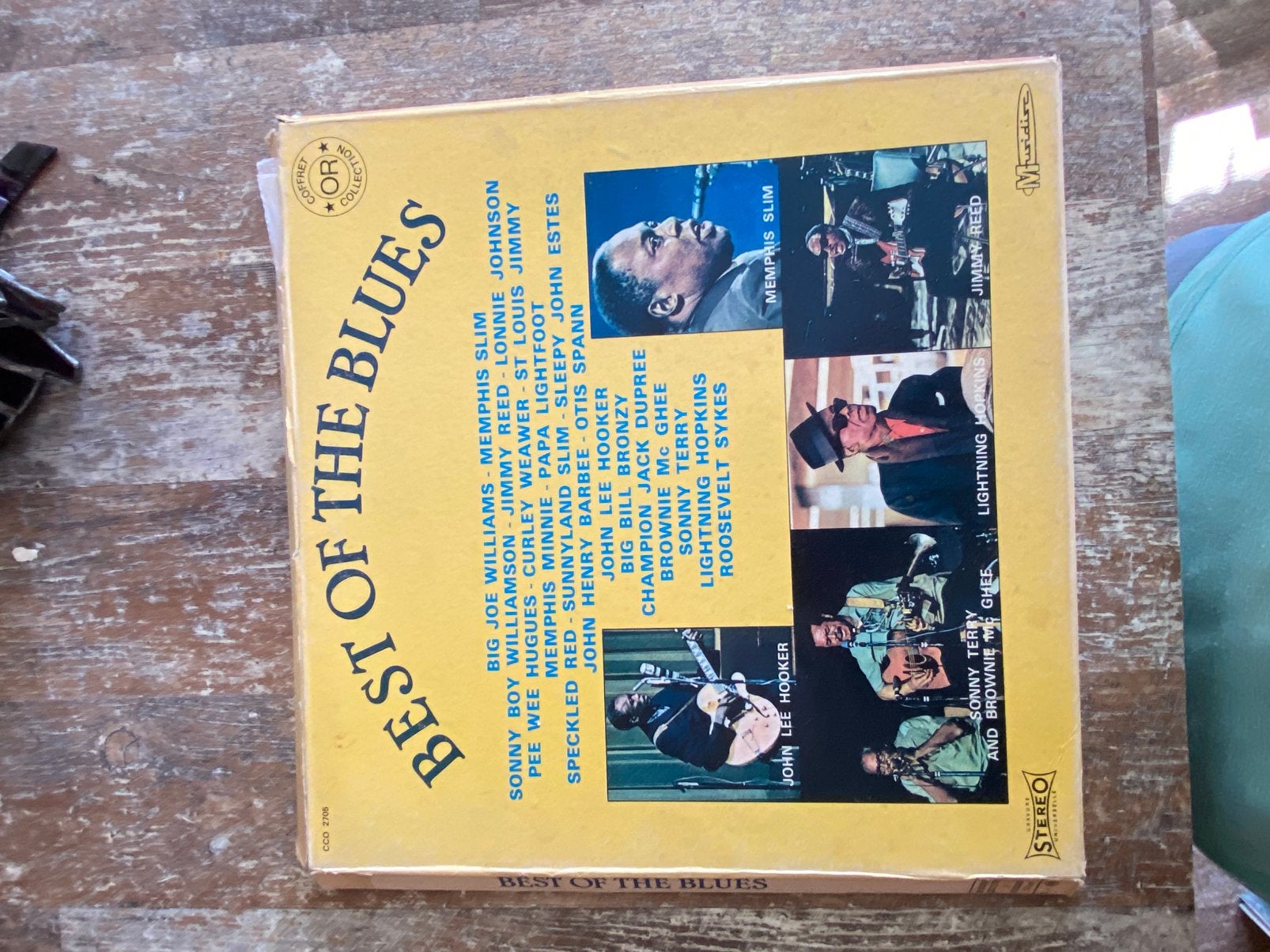 3 lp box best of blues, 1960 tot 1980, Gebruikt, Ophalen of Verzenden, 12 inch