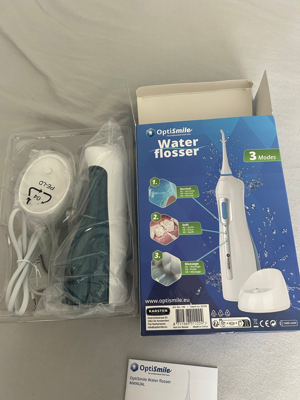 Optismile Water Flosser & Interdentale Power Flosser, Ophalen of Verzenden, Nieuw, Mondverzorging