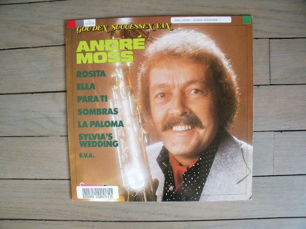 André Moss - Gouden successen van André Moss, Ophalen of Verzenden, Gebruikt, 12 inch