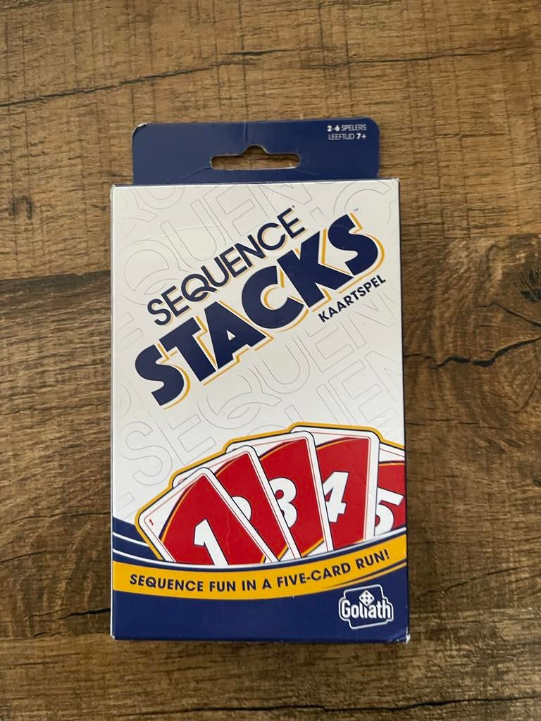 Sequence Stacks Kaartspel - Nieuw in verpakking, Een of twee spelers, Ophalen of Verzenden, Nieuw