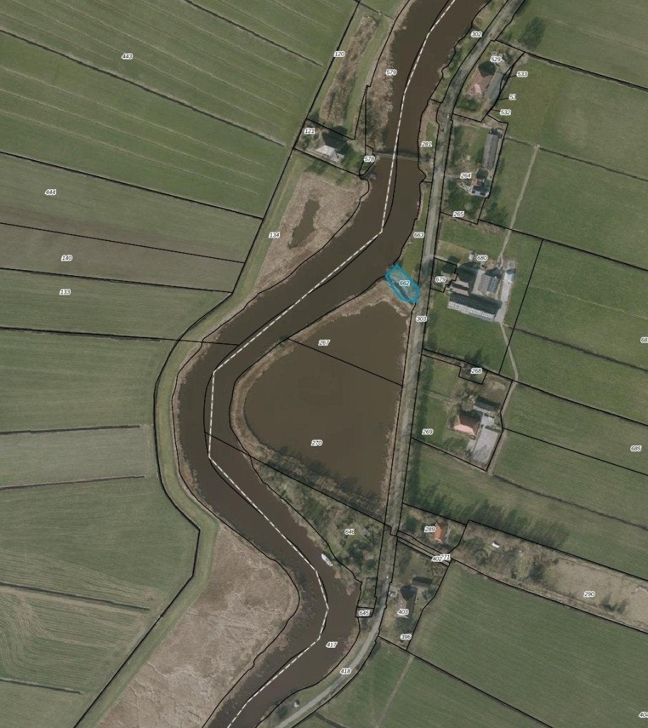 820m2 natuur/recreatie grond aan de rivier in Langelille, Langelille, Verkoop zonder makelaar, 500 tot 1000 m²