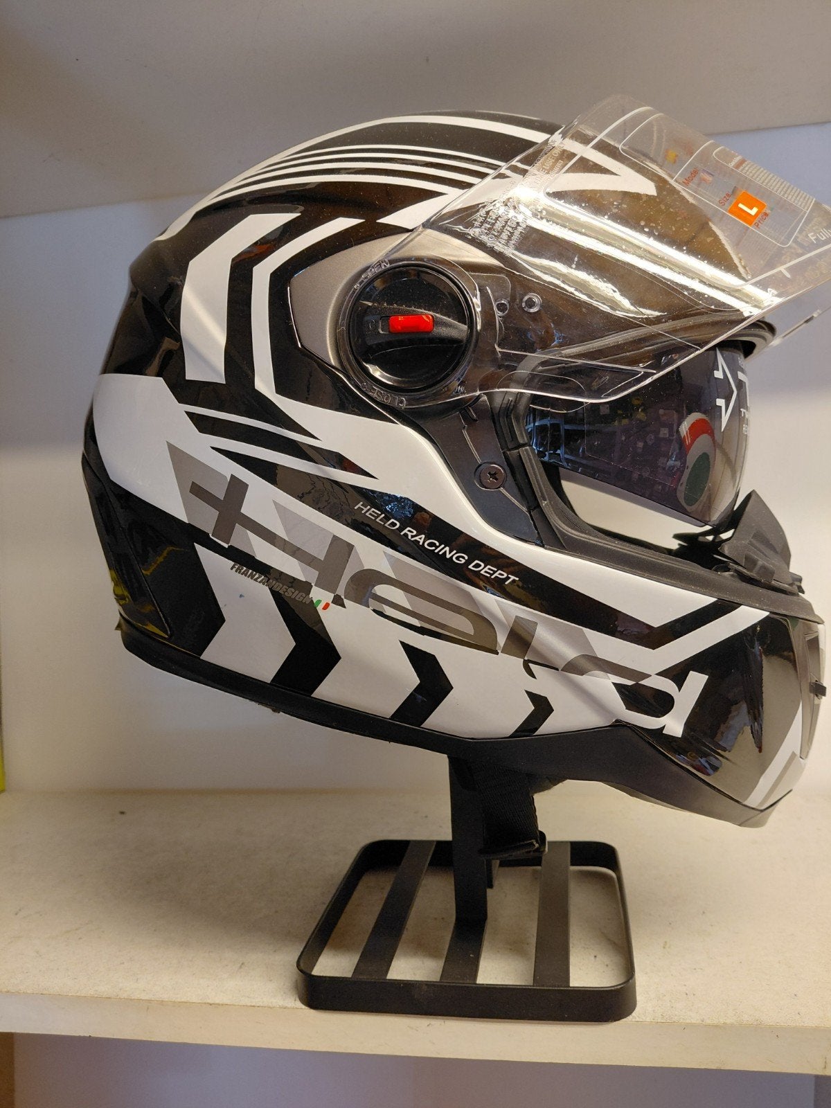 Nieuwe helm met zonnevizier maat L, Dames, Ophalen of Verzenden, Integraalhelm, L