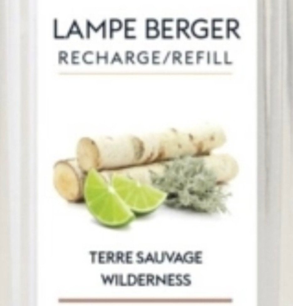 2 x 500 ml Lampe Berger Navulling Terre Sauvage Wilderness 5, Huis en Inrichting, Ophalen, Nieuw