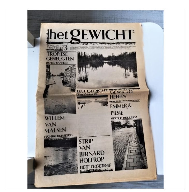 'Het Gewicht' #3# (1976)-the beatles-willem holtrop, Ophalen of Verzenden, Gelezen, Overige typen