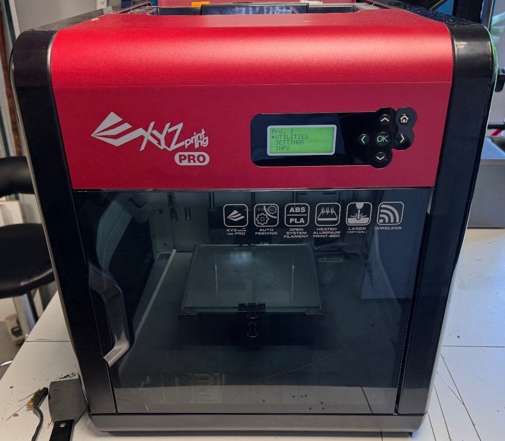 3D printer, daVinci 1.0 Professional, Computers en Software, 3D Printers, Gebruikt, Filament, Ingebouwde Wi-Fi, Ophalen