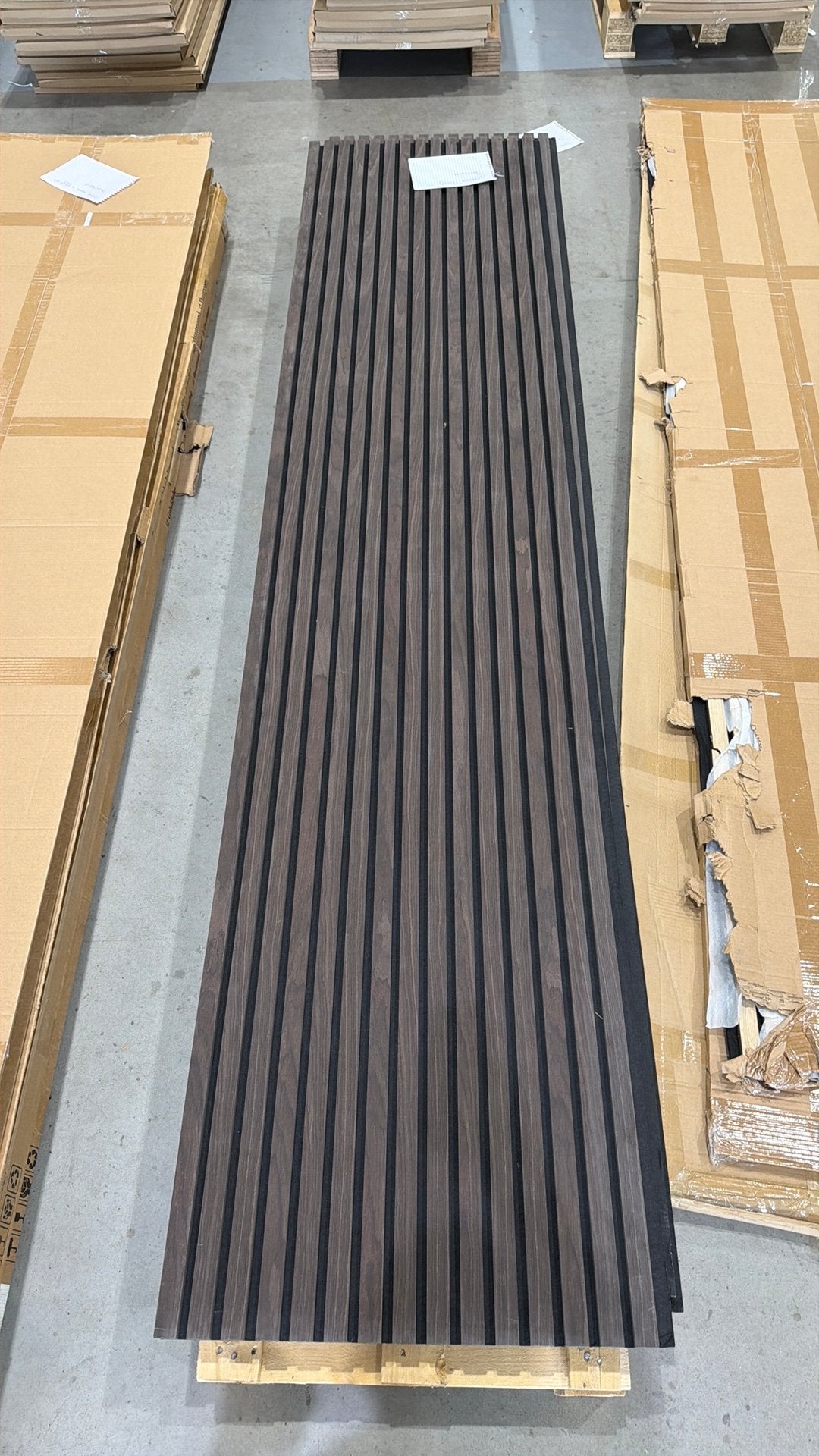 Restpartij akoestische wandpanelen, Ophalen, Gebruikt, Hout