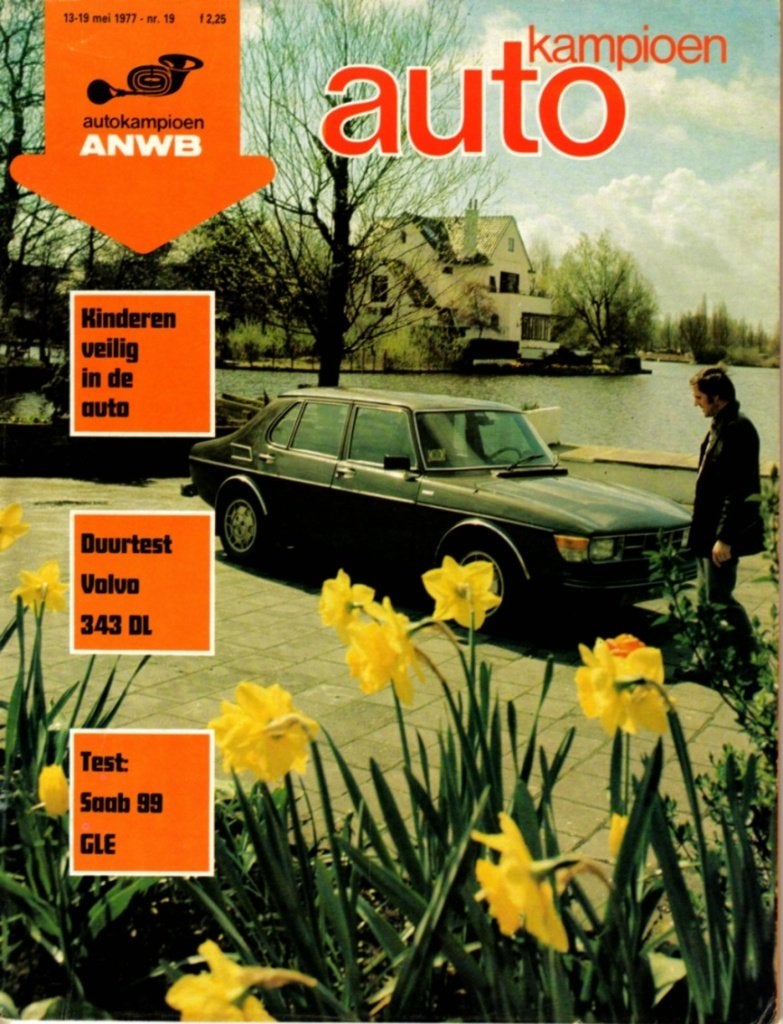 Autokampioen test Saab 99 GLE Mei 1977, Ophalen of Verzenden, Gelezen, Overige merken