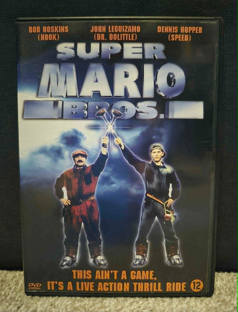 Super Mario Bros - Nintendo (bob hoskins / 1993), Cd's en Dvd's, Dvd's | Science Fiction en Fantasy, Avontuur, Engels, Nederlands