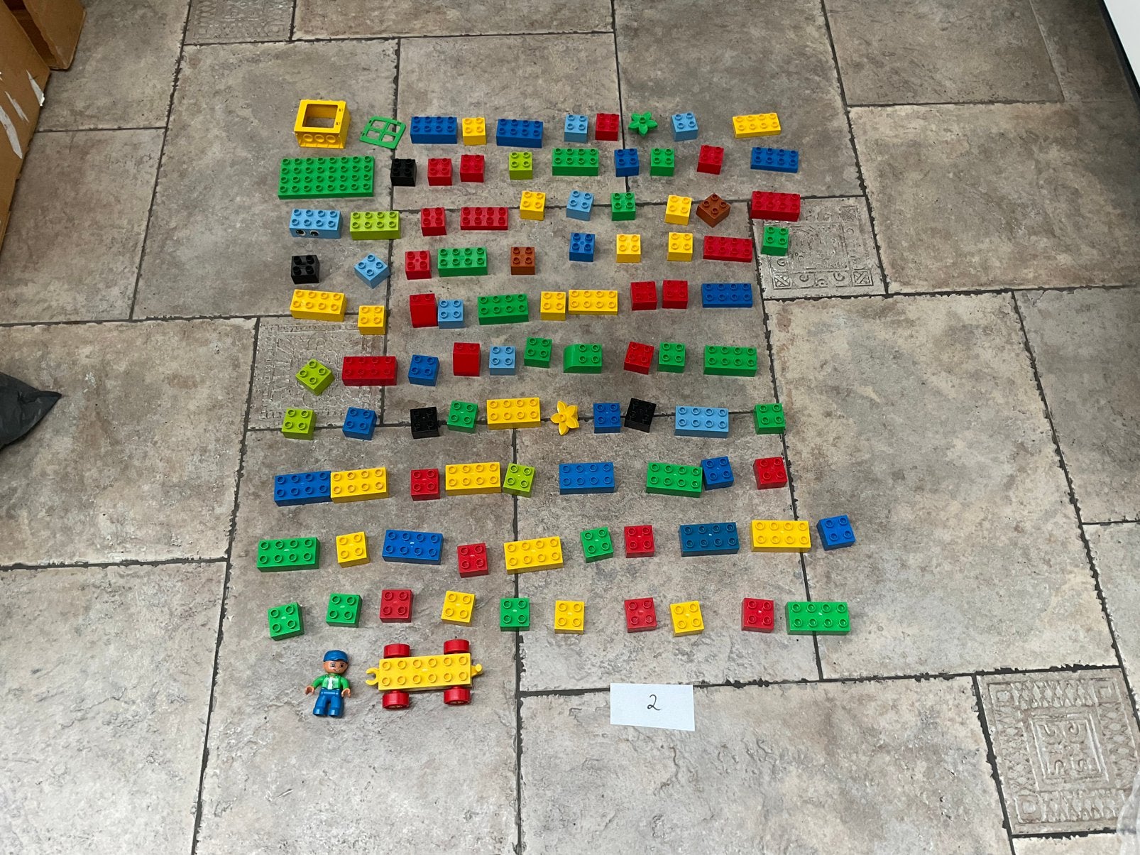 Duplo Blokken 100 stuks (2), Ophalen, Gebruikt, Duplo