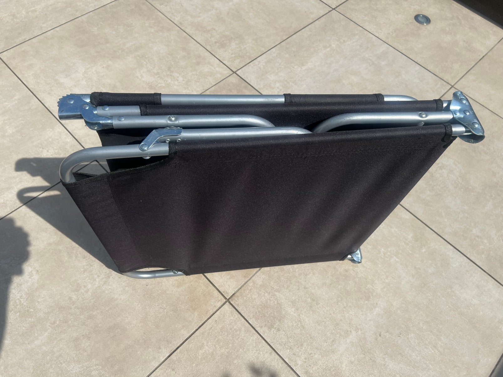 Ligbed  ( stretcher ), Ophalen, Zo goed als nieuw, Aluminium
