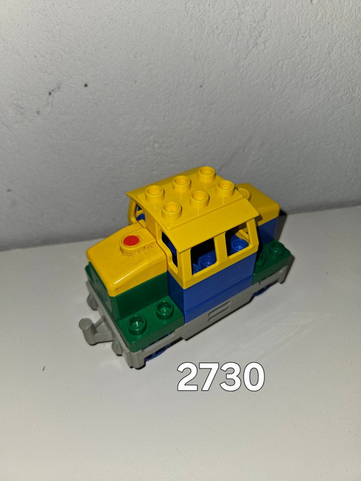 Duplo 2730 elektrische trein vintage, Ophalen of Verzenden, Gebruikt, Duplo