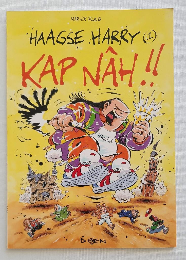 Haagse Harry Kap Nâh!!, Boeken, Stripboeken, Eén stripboek, Ophalen of Verzenden, Zo goed als nieuw, Marnix Rueb