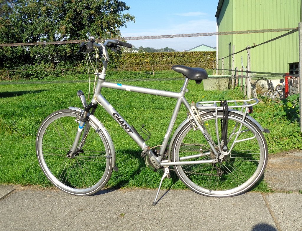 Giant freerider DX heren sportfiets -27 versn./60 fr./ 28 i-, Ophalen, 28 inch, Gebruikt, Velgrem