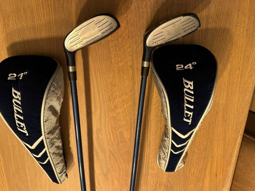 Complete Dames set Bullet XF-1 met houten 3 + 5 en Putter, Ophalen, Gebruikt, Set, Overige merken