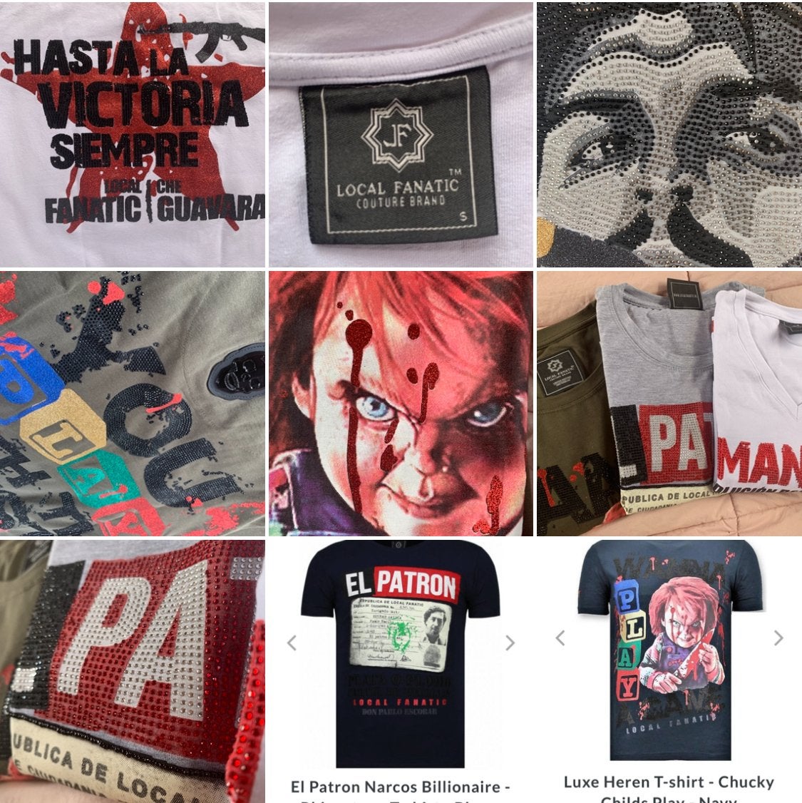 3 stuks “Local Fanatic” T-shirts maat S (niet gedragen), Kleding | Heren, Ophalen, Nieuw, Local Fanatic, Meerkleurig
