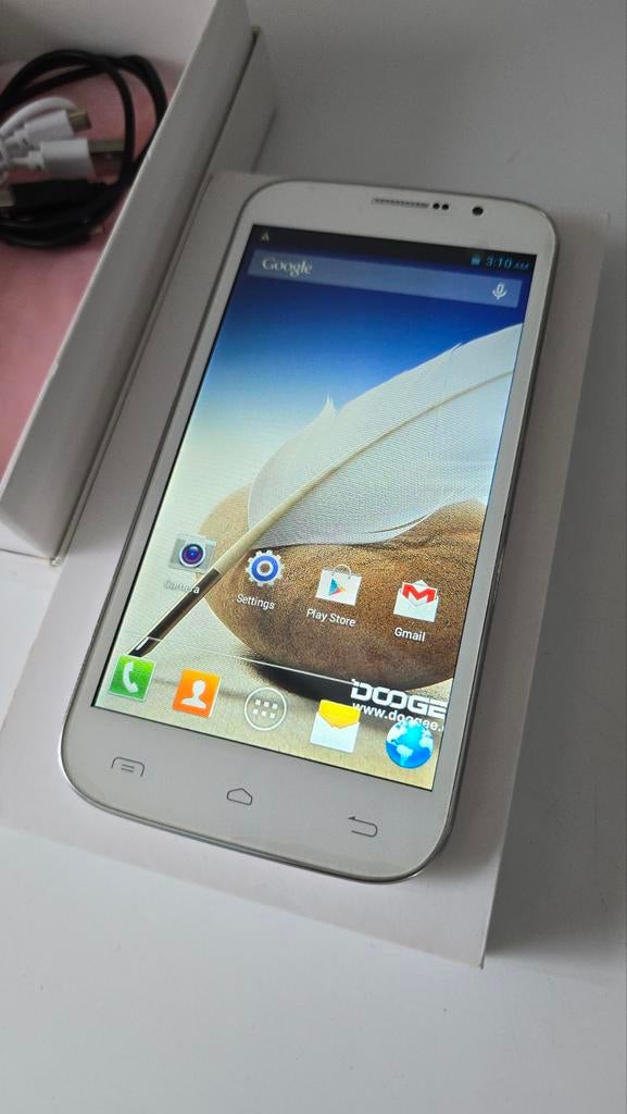 Doogee Bigboy DG600 Telefoon - Wit, Overige modellen, 3 tot 6 megapixel, Ophalen of Verzenden, Zo goed als nieuw