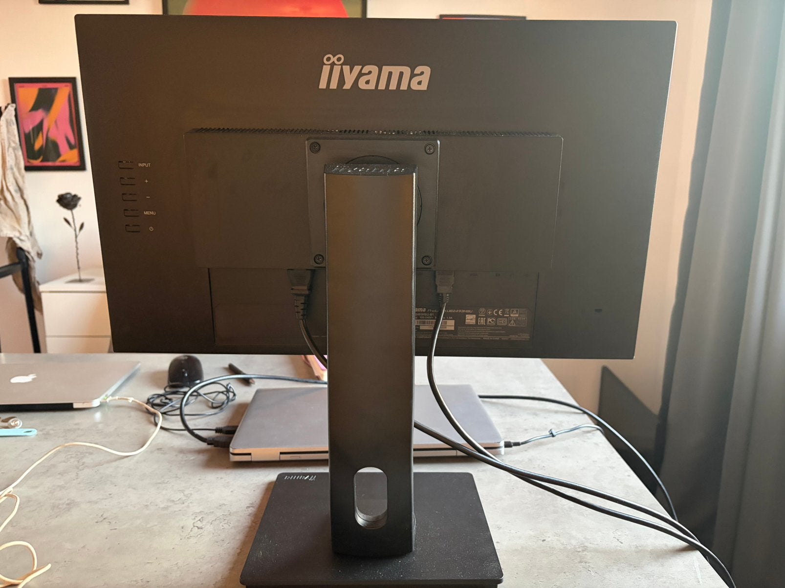 iiyama Computer Monitor, Computers en Software, Monitoren, Ophalen, Zo goed als nieuw, Full HD, 60 Hz of minder