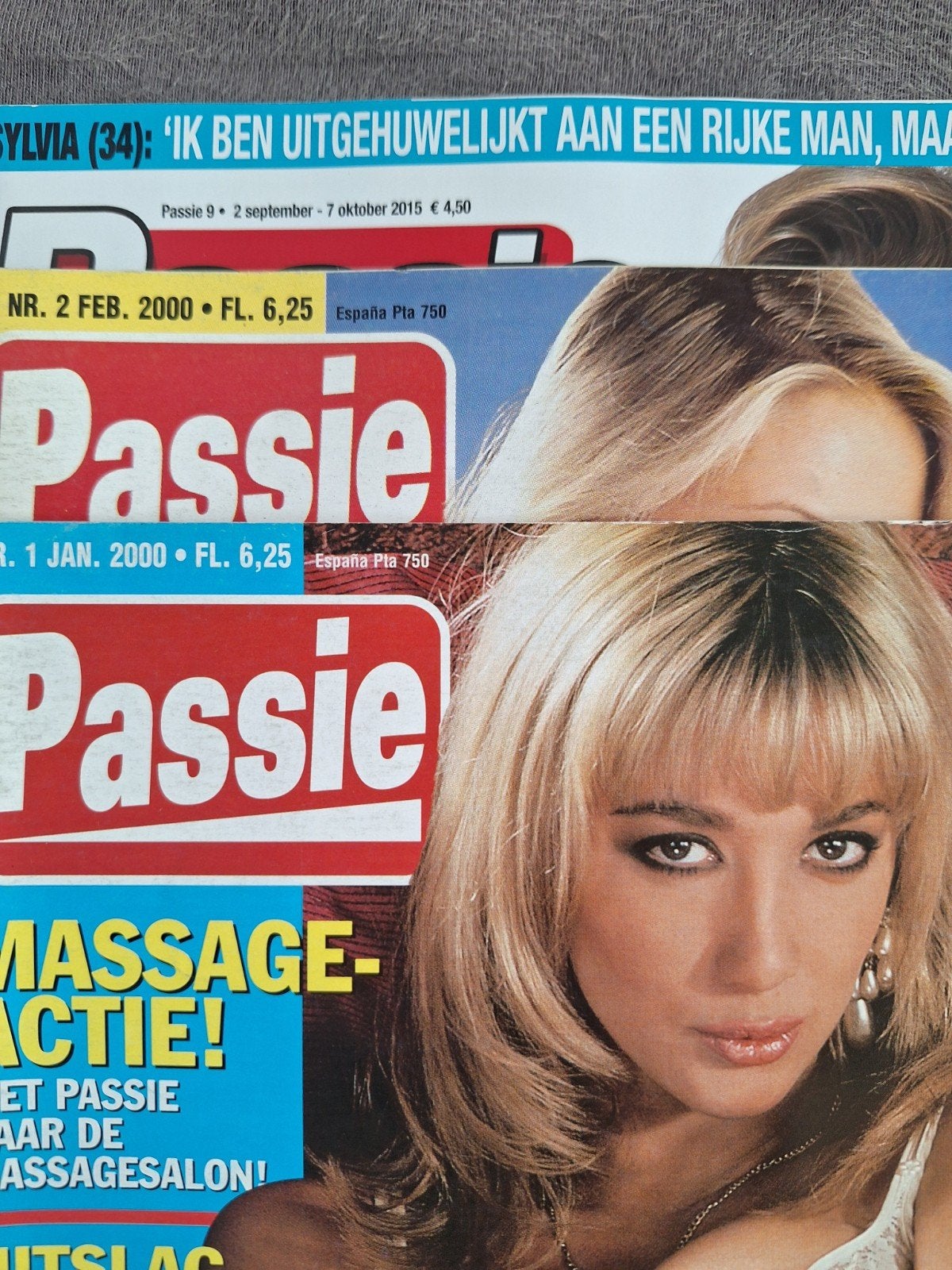 Playboy en Passie magazines - 8 stuks in zeer goede staat, Boeken, Verzenden, Gelezen, Overige typen