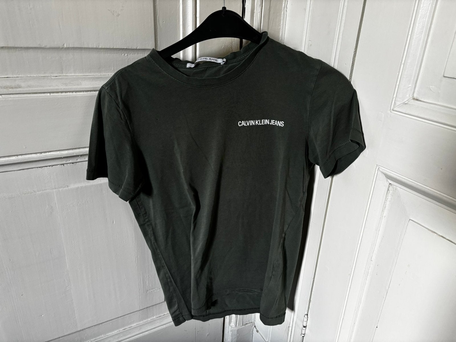 Calvin Klein t-shirt, Ophalen of Verzenden, Gedragen, Maat 48/50 (M), Groen