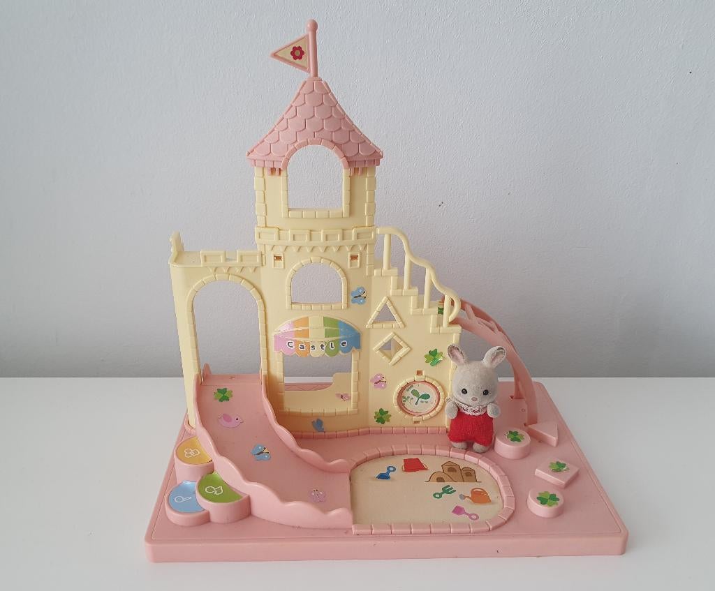 Sylvanian families baby kasteel, Kinderen en Baby's, Speelgoed | Poppenhuizen, Ophalen, Gebruikt, Poppenhuis