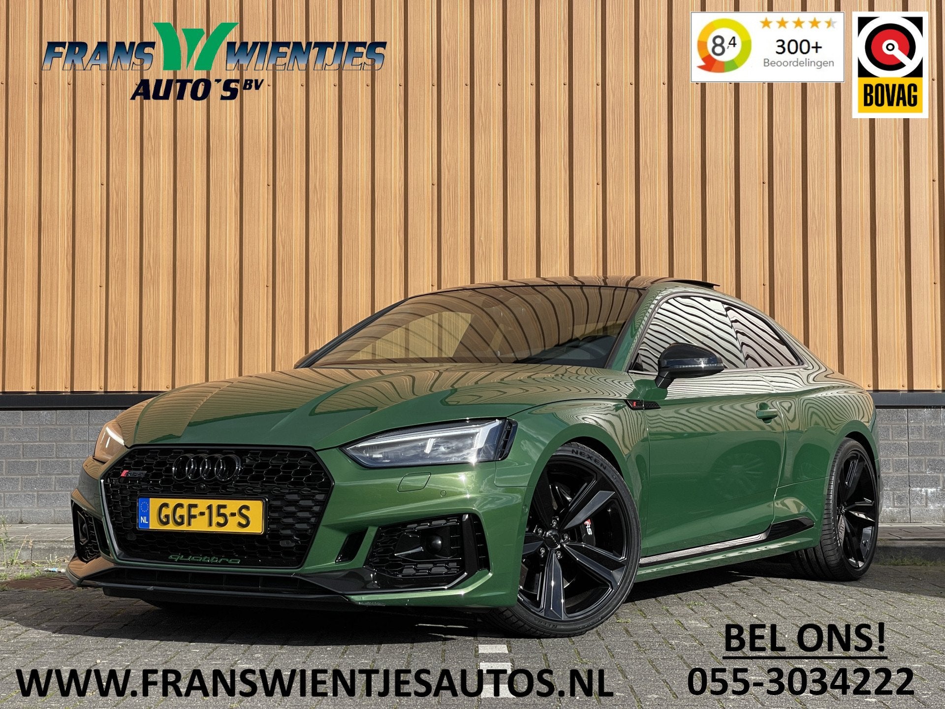 Audi RS5 Coupé 2.9 TFSI quattro Pro Line Plus | 451 PK! | P, Auto's, Automaat, Gebruikt, Zwart, RS5