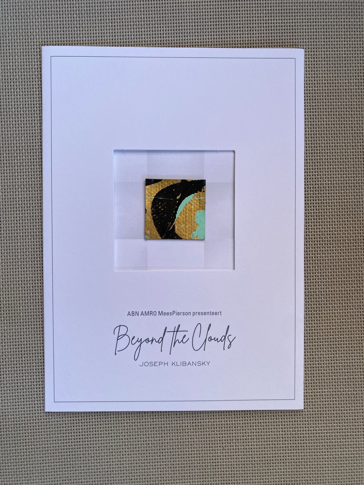 Joseph Klibansky Beyond the Clouds, Ophalen