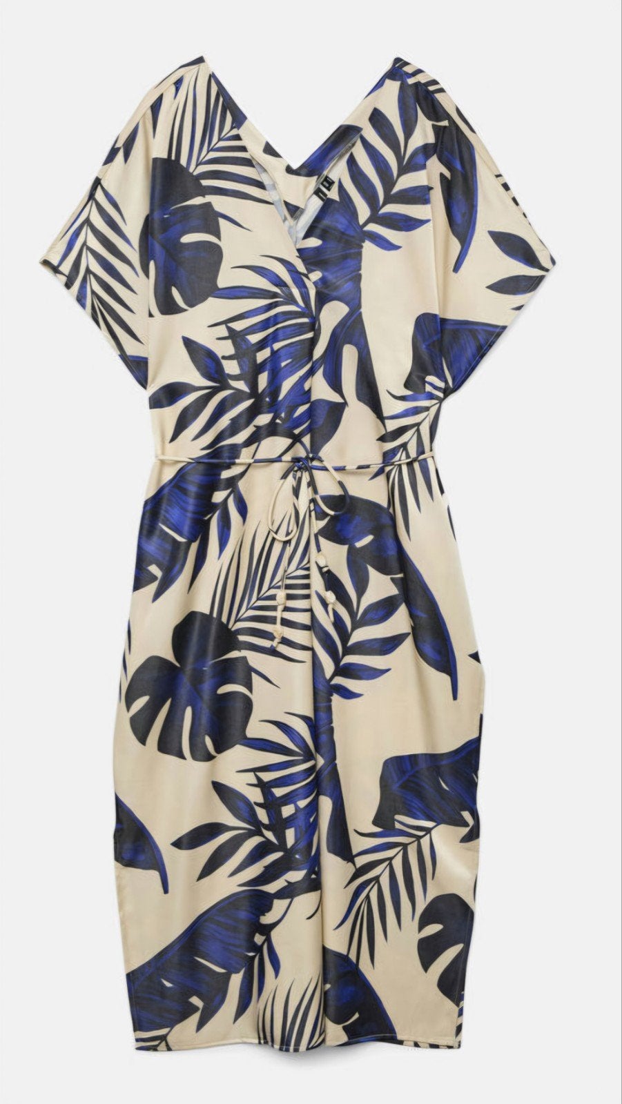Nieuw: Vero Moda  kaftan jurk met mooie print - Maat XL, Meerkleurig, Vero Moda, Maat 46/48 (XL) of groter, Nieuw