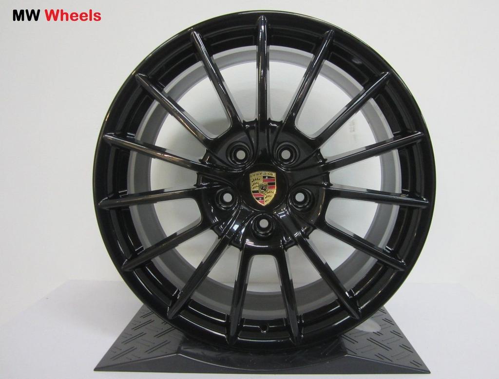 Originele Porsche Panamera GTS 20 inch velgen hg zwart, Gebruikt, Velg(en), -, -