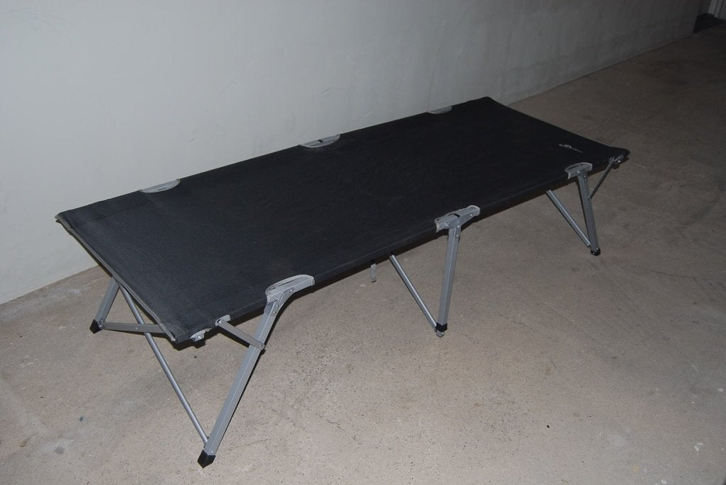 Camping ligbed Bardani., Ophalen, Zo goed als nieuw, Metaal, Inklapbaar