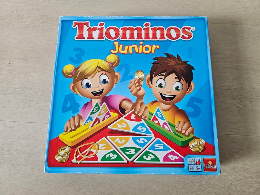 Triominos spel, Ophalen of Verzenden, Zo goed als nieuw